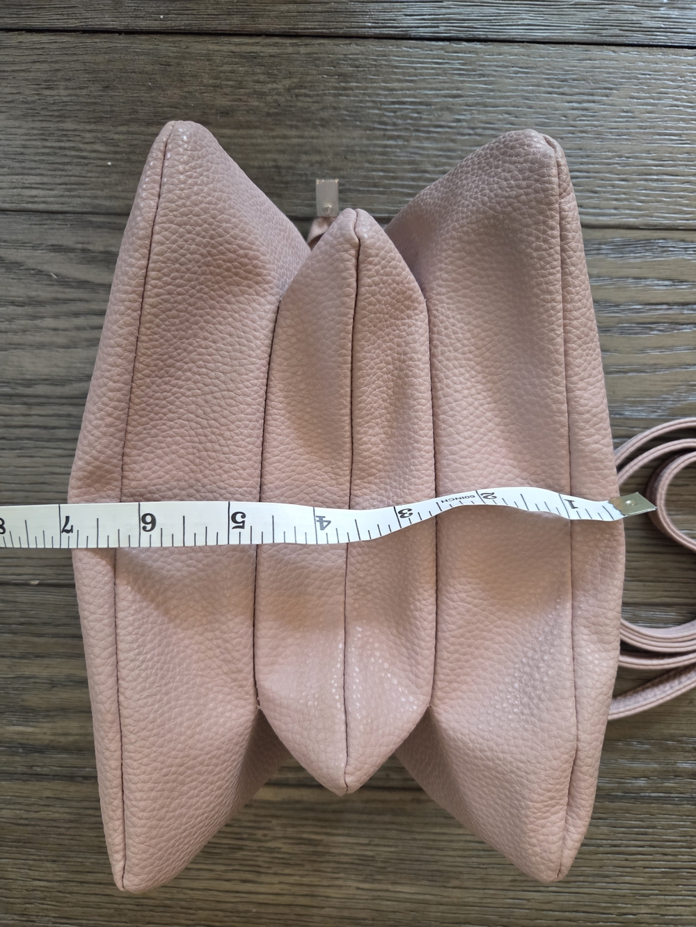 Caracol Multi-compartment Cross Body Bag in Blush Pink - Picture 9 of 9